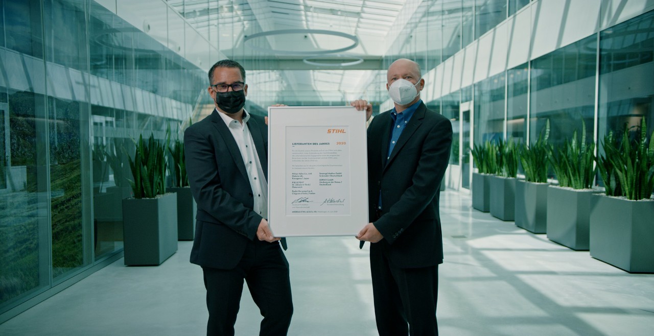 STIHL distingue les « Fournisseurs de l’année 2020 »